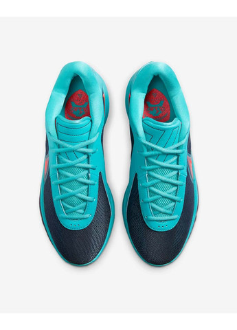 Бірюзові Осінні чоловічі кросівки giannis freak 6 бірюзовий Nike