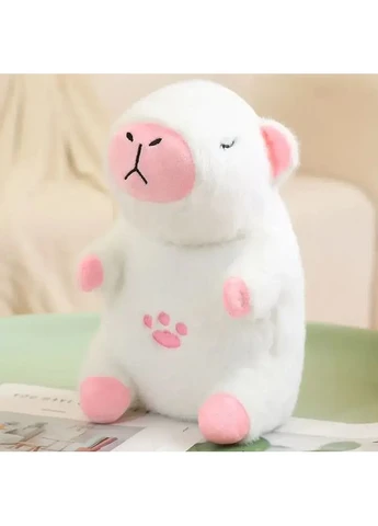 Інтерактивна дихаюча Капібара Snuggle Pulse CapyBuddy 30 см м'яка плюшева іграшка HandyHeat (393958539)