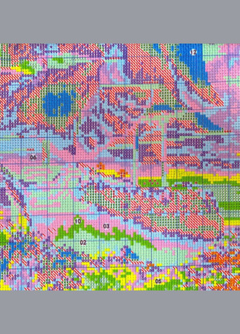 Набір для вишивання за нанесеною на канву схемою "Go on a long journey". AIDA 14CT printed 62*45 см Joy Sunday (313613256)