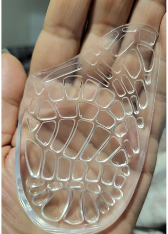 Гелевый подпяточник универсальный, стелька силиконовая под пятку Heel Pad Gel Air, прозрачный Coccine (385880977)