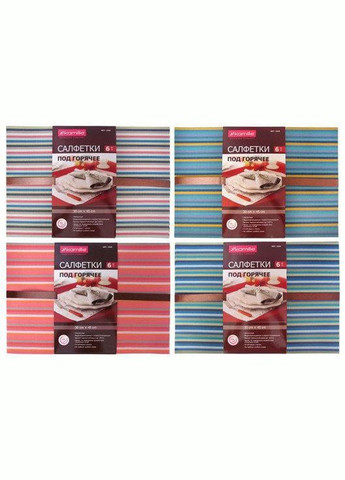 Набор 6 сервировочных ковриков Pierrel-49 45х30см. Kamille (329893882)