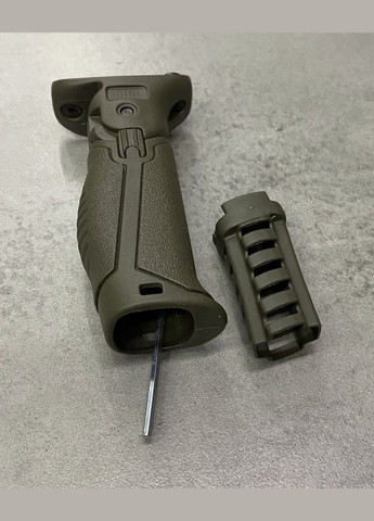 Рукоятка переноски огня передняя TACTICAL (DLG-047-green), цвет Масла, складная, установка на M-LOK. DLG Tactical (362602281)