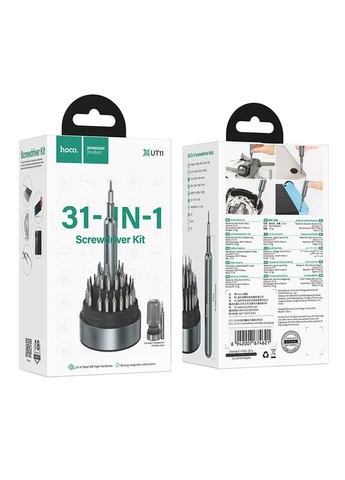 Набор отверток 31-in-1 screwdriver sett deep space gray (6942007674621) Hoco UT11 (390780239)