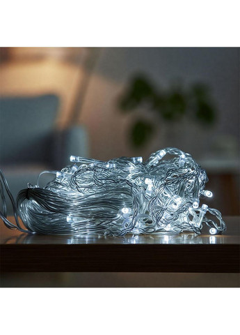 Гірлянда Штора 64 LED 1,5 х1,5 м, білий No Brand (369144570)