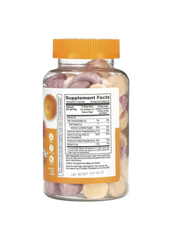 Кальций и витамин D3 для детей, фруктый вкус, 60 жевательных таблеток Lifeable (373272125)