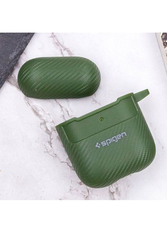 Футляр Shockproof для наушников Pine green SGP Airpods 1/2 (361077817)
