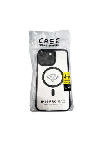 Чехол для смартфона Cosmic для Apple iPhone 16 (AcrilycColor16Black) No Brand Acrilyc Colorful Mag (372841904)