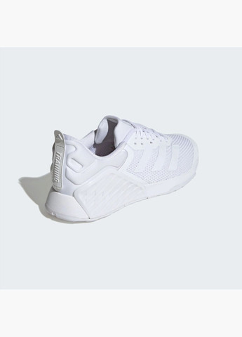 Білі всесезонні кросівки унісекс dropset 3 shoes white ih8289 adidas