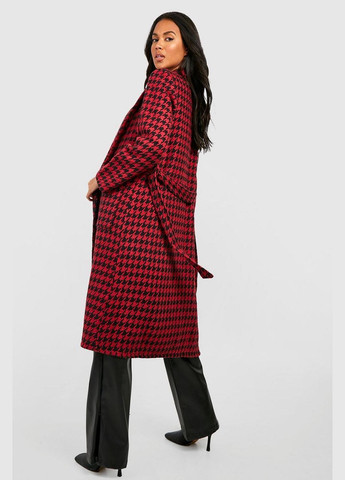 Черное демисезонное Пальто Boohoo