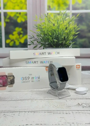 Смарт-годинник 9-го покоління 38 мм з калькулятором і Bluetooth 5.2, White Smart Watch GS 9 mini (369963544)
