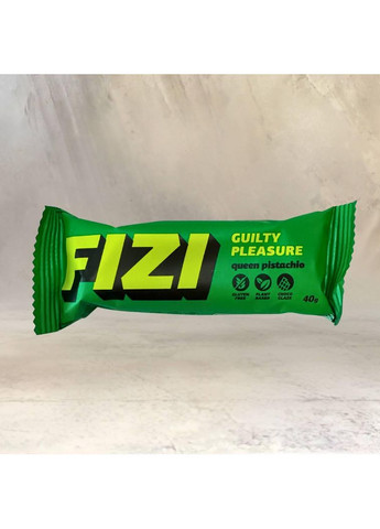 Батончик FIZI без сахара Queen Pistachio (фисташка), Физи 45 г No Brand (351855732)