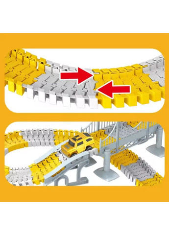 Гоночний ігровий трек з машинкою на батарейці No Brand GS-7734 (299981193)