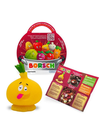 Стретч-игрушка в виде овоща "Борщ" Borsch 41/CN23 в дисплее No Brand (330602844)