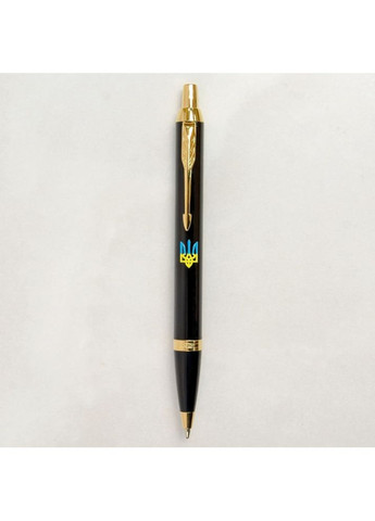 Набор IM 17 UKRAINE Black GT BP шариковая ручка + блокнот 22032b24_T0016u Parker (361448130)