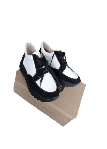 Кроссовки женские кожаные Ailinda белые демисезоны (315765532)