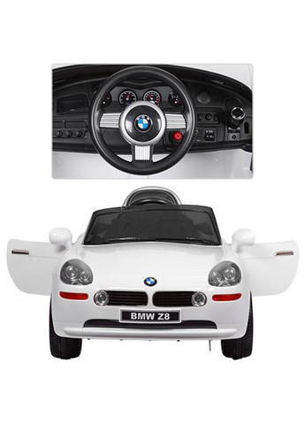 Детский электромобиль BMW Z8 2 мотора по 35W, 12V7AH, MP3, USB White (YJ1288) Bambi (351586072)