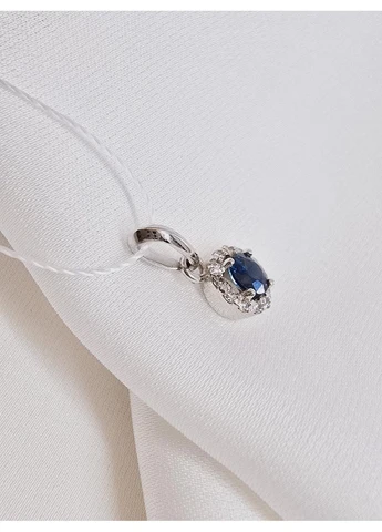 Золотий підвіс із сапфіром та діамантами 3192159202-7п SOVA jewelry house (395019166)