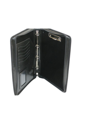 Ділова папка із еко шкіри чорна JPB (361156497)