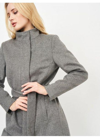 Серое Пальто демисезон,серый, Selected Femme