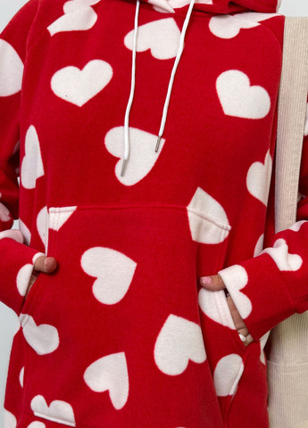 Флісове худі Сердечка No Brand (311667486)