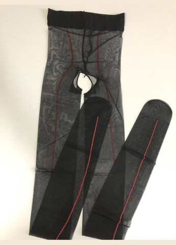 Капроновые колготки с вырезом и стрелками соблазнительные колготки One Size (XS/S) (1-192) No Brand (311222832)