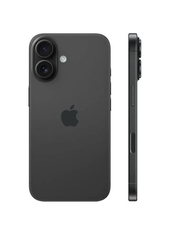 Смартфон iPhone 16 128GB Black (MYE73SX/A) Apple (307024823)