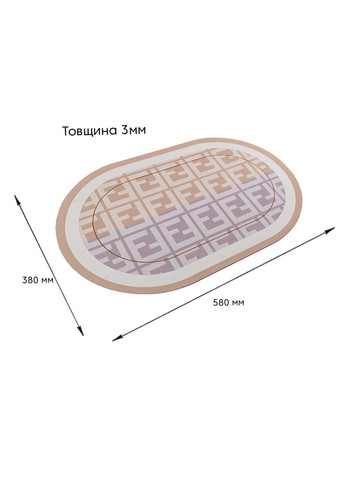 Влагопоглощающий коврик 38*58CM*3MM (D) SW-00001573 Sticker Wall (325880137)