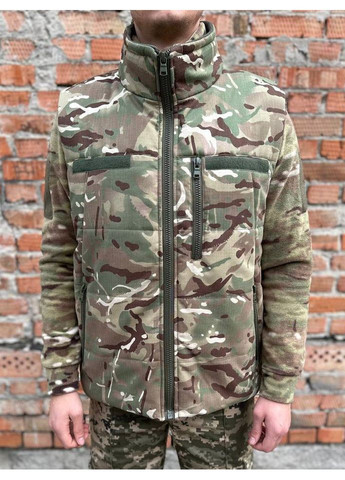 Жилетка мультикам ріпстоп на флісі No Brand (361409044)