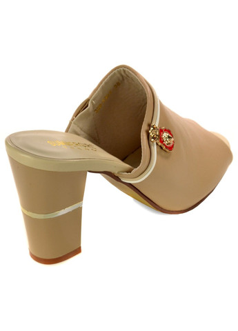 Бежевые летние шлепанцы SUMMERGIRL