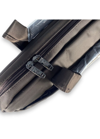 Портфель для ноутбука, одне відділення, кишені, ремінь, розмір 40*30*7 см коричневий Zhaocaique (286421552)