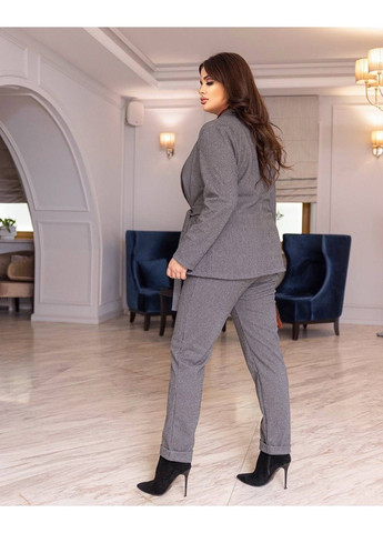 Кашемировый костюм, мод ДК-343, серый, размер 60 No Brand (355469622)