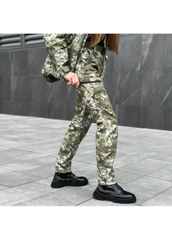 Брюки-карго Static Женские Пиксель Pobedov (301788928)