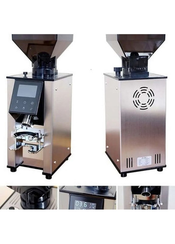 Кавомолка Giota ZF64 Turin Чорна (R-300741-VS) No Brand (303420751)