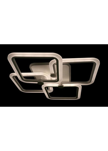 Люстра світлодіодна стельова LED світильник для квартири на стелю ледве з пультом 25755 Білий 10х56х65 см. Sunnysky (335975138)