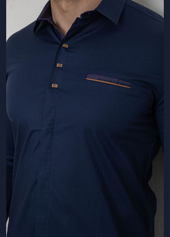 Темно-синяя рубашка Ager