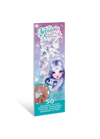 Набір тимчасових татуювань — Бодіарт: Зіркові малюнки Nebulous Stars (342753489)