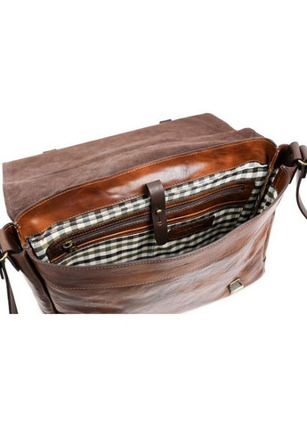 Чоловіча шкіряна сумка через плече 28х36х10 см Time Resistance (315874288)