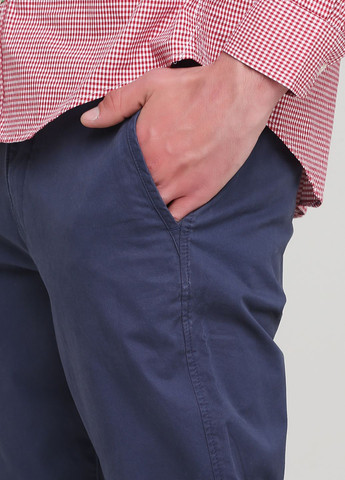 Темно-синие демисезонные брюки Abercrombie & Fitch