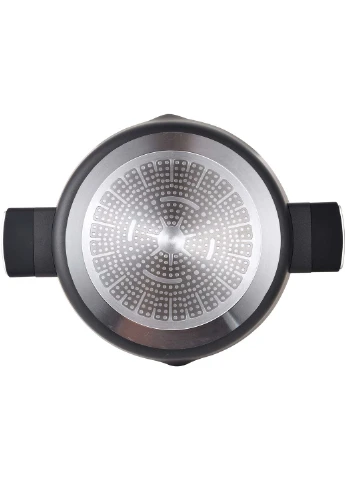 Сотейник с крышкой Ion Plus 28 см (BG-35913-BK) Bergner (397412129)