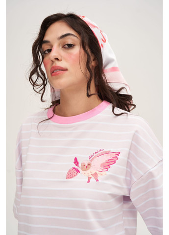 Футболка з вишивкою "Сова. Вільна" SYNONYMS - (365065816)