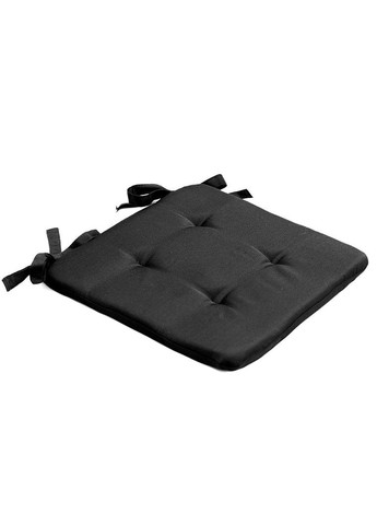 Подушка на стілець і крісло см чорний No Brand (324831152)