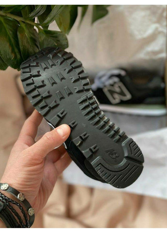 КРОСІВКИ ЖІНОЧІ NEW BALANCE 574 BLACK GREEN НЬЮ БЕЛАНС 574 No Brand сірі демісезони (369393637)
