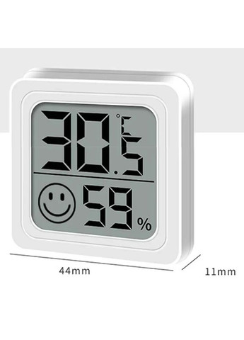 Термометр-гігрометр електронний, кімнатний, із сенсором вологості (L1131) No Brand (356117588)