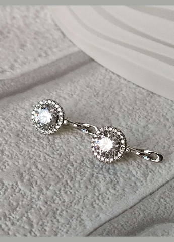 Сріблясті сережки ксюпінг xuping родій медсталь трендові Xuping Jewelry (337503395)