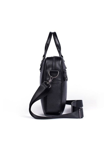 Сумка чоловіча через плече шкіряна флотар для 14672 Чорний Vintage (302008176)