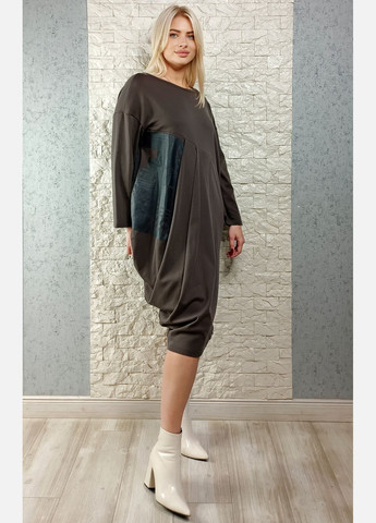 Графітова повсякденний, кежуал сукня оверсайз di classe