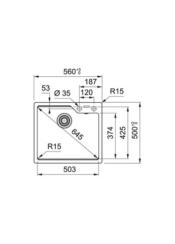 Мийка кухонна (m464780) FRANKE 114.0701.787 (372968036)