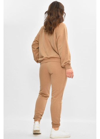Спортивный костюм женский темно-бежевого цвета Let's Shop (362626990)