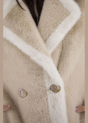 Женская экошуба Bella Bicchi (темнобежевый, ), 32443 No Brand (331785684)