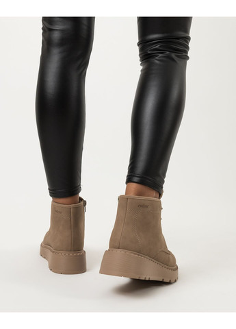 Зимние ботинки (2003ц1) Rieker из искусственной кожи